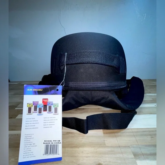 Polaroid Video Camera Bag Backpack Black New With Tags Water Resistant - Picture 12 of 16
